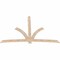 Ekena Millwork Davenport Smooth Timber Gable Bracket, Douglas Fir, 108"W x 72"H x 1 1/2"D x 5 1/2"F, 16/12 Pitch GBW108X72X0206DAV00SDF - alternate 2